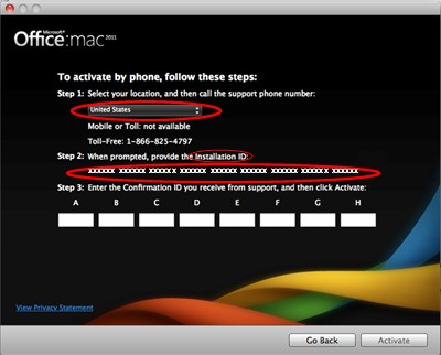 MS Office 2011 Mac Volume licenc
